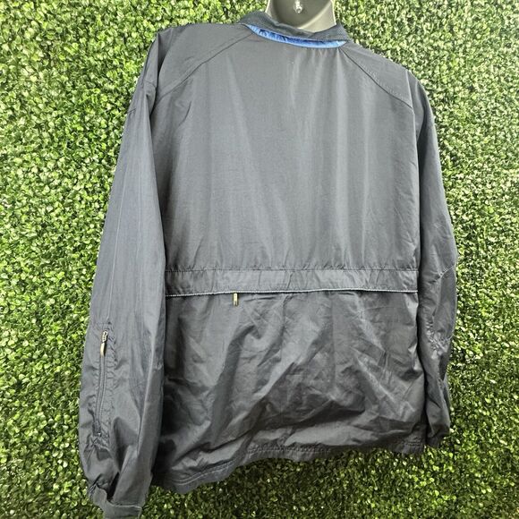Vintage Starter Windbreaker Jacket‎ Men’s XL Blue Back Pocket - Picture 4 of 11